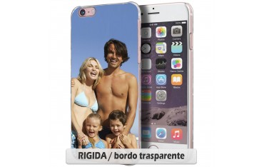 Cover per samsung Galaxy S6 g920 - RIGIDA / bordo trasparente