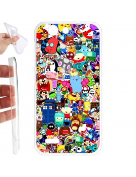 Custodia cover foderino TPU GEL silicone morbida per Cellulari Vodafone 1 FA7