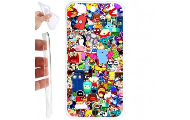 Custodia cover foderino TPU GEL silicone morbida per Cellulari Vodafone 1 FA7