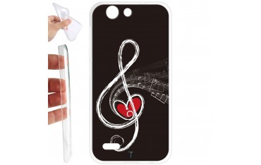 Custodia cover foderino TPU GEL silicone morbida per Cellulari Vodafone 1 FA11