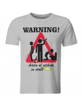 Maglia maglietta tshirt t-shirt addio al celibato sposo amici matrimonio GR492