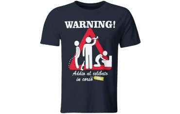 Maglia maglietta tshirt t-shirt addio al celibato sposo amici matrimonio GR492