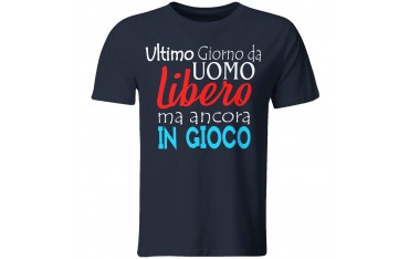 Maglia maglietta tshirt t-shirt addio al celibato sposo amici matrimonio GR493