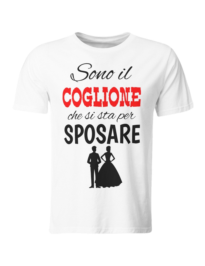 Magliette divertenti matrimonio -  Italia