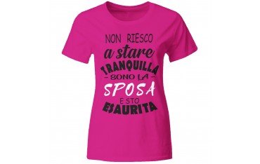 Maglia maglietta tshirt t-shirt addio al nubilato sposa amiche matrimonio GR514