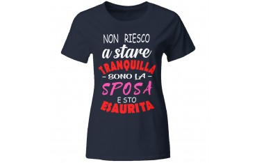 Maglia maglietta tshirt t-shirt addio al nubilato sposa amiche matrimonio GR514