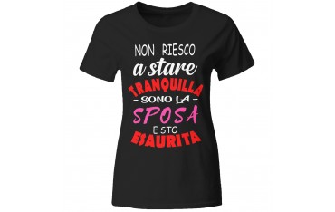 Maglia maglietta tshirt t-shirt addio al nubilato sposa amiche matrimonio GR514