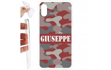 Custodia cover PERSONALIZZATA CON NOME per Asus GEL silicone morbida GI1_3