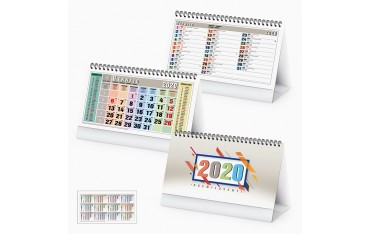 Calendario personalizzabile da scrivania personalizzato 2020 Gadget Promo PA730