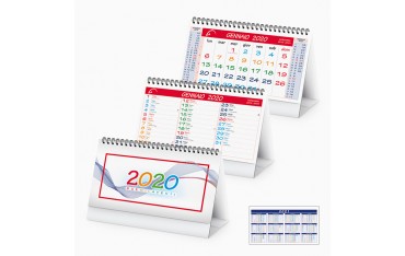 Calendario da scrivania Personalizzato personalizzabile 2020 Gadget Natale PA705