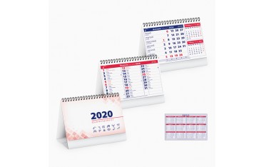 Calendari da tavolo personalizzati personalizzabili 2020 Gadget Azienda PA700RO