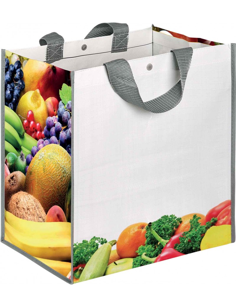 FRUITBOX - BORSA SHOPPING CON SOFFIETTO