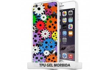 Cover per LG K8 - TPU GEL / bordo trasparente